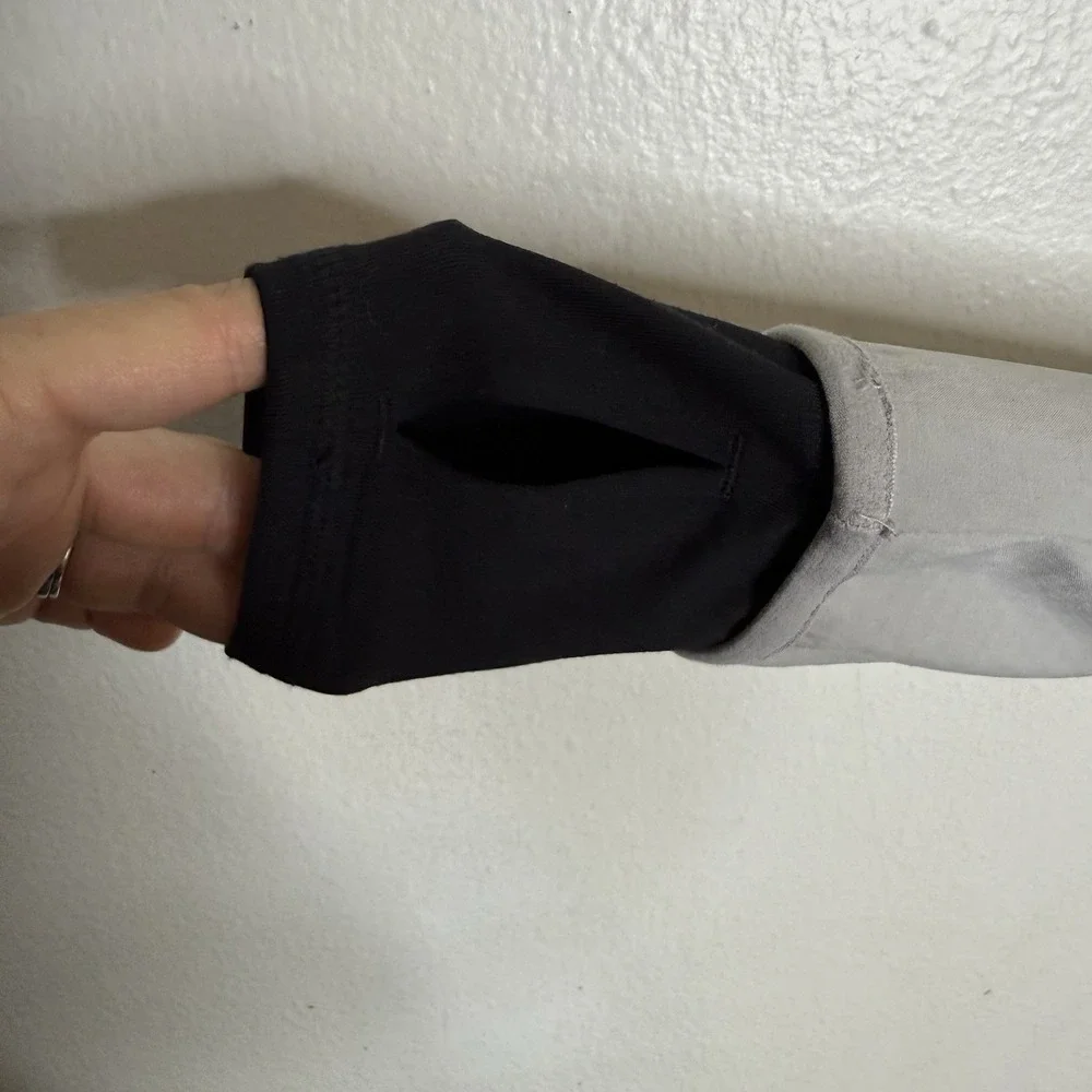 Nike All Time Sphere Hoodie‎ Jacket Gray Thumb Holes Women's Medium